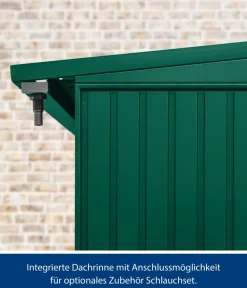 Hörmann Berry-Kaminholzregal Classic Moosgrün Sale