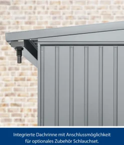 Hörmann Berry-Kaminholzregal Classic Fenstergrau Clearance