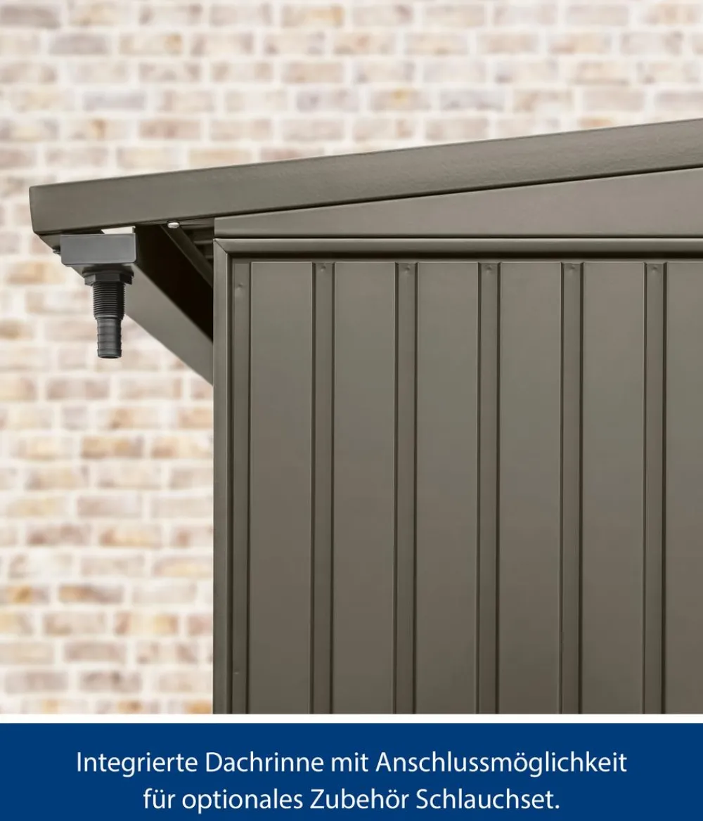 Hörmann Berry-Kaminholzregal Classic Quarzgrau Best