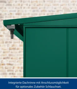 Hörmann Kaminholzregale - Berry-Kaminholzregal Modern Moosgrün