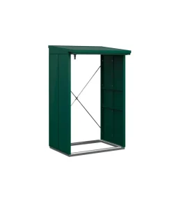 Hörmann Kaminholzregale - Berry-Kaminholzregal Modern Moosgrün
