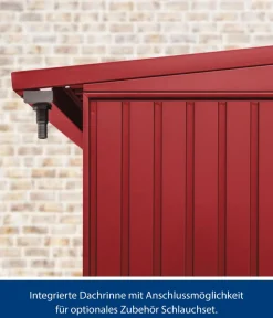 Hörmann Kaminholzregale - Berry-Kaminholzregal Classic Purpurrot