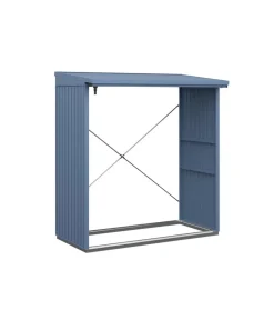 Hörmann Kaminholzregale - Berry-Kaminholzregal Classic Taubenblau