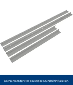 Hörmann Dachrahmen für ein Gründach GH-PD Typ 1 Graualuminium Hot