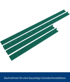 Hörmann Dachzubehör - Dachrahmen für ein Gründach GH-PD Typ 2 Moosgrün