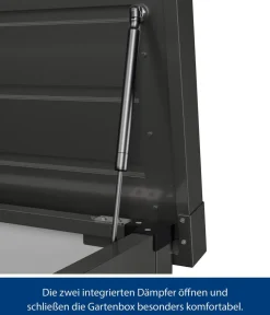 Hörmann Aufbewahrungsboxen > Gartenbox Juno Modern 1620, 700 Liter, ca. B166/H72,5/T87,5 cm