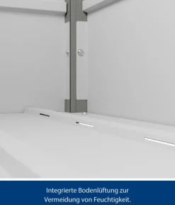 Hörmann Aufbewahrungsboxen > Gartenbox Juno Modern 1320, 400 Liter, ca. B136/H72,5/T67,5 cm
