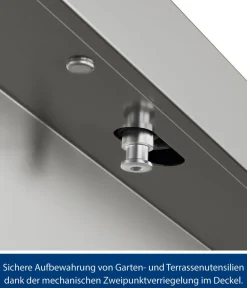 Hörmann Aufbewahrungsboxen > Gartenbox Juno Modern 1320, 400 Liter, ca. B136/H72,5/T67,5 cm