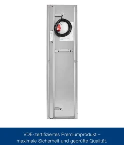 Hörmann Juno/EcoStar Juno/Euroline Elektropanel mit 3-Phasen-Wechselstrom, ca. B47/H170/T2 cm Silber Clearance