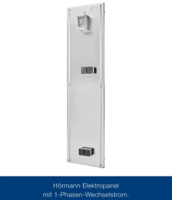 Hörmann Zubehör & Ausstattung - Juno Elektropanel mit 1-Phasen-Wechselstrom, ca. B47/H180/T2 cm Silber