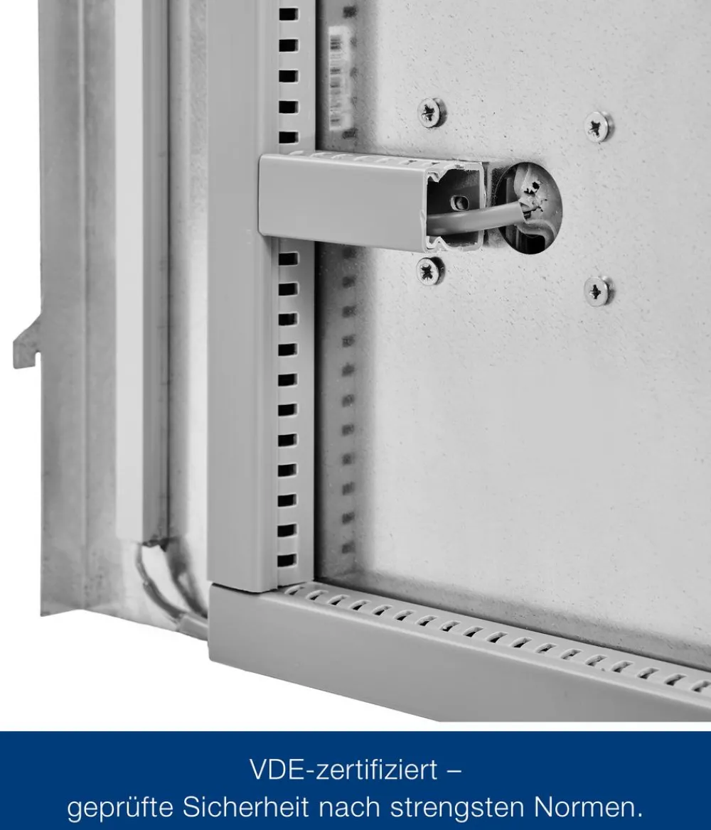 Hörmann Zubehör & Ausstattung - Juno Elektropanel mit 1-Phasen-Wechselstrom, ca. B47/H180/T2 cm Silber