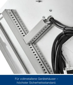 Hörmann Zubehör & Ausstattung - Juno Elektropanel mit 1-Phasen-Wechselstrom, ca. B47/H180/T2 cm Silber