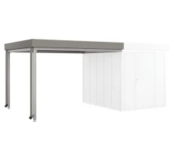 Hörmann Juno Loungedach für JFD6/10/13, ca. B321/H220/T277 cm Graualuminium