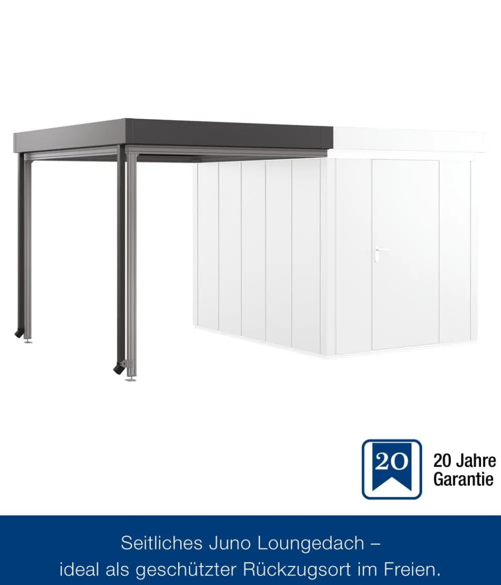 Hörmann Dachzubehör - Juno Loungedach für JFD6/10/13, ca. B225/H220/T277 cm Anthrazit