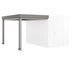 Hörmann Dachzubehör - Juno Loungedach für JFD7/11/14, ca. B225/H220/T325 cm Graualuminium