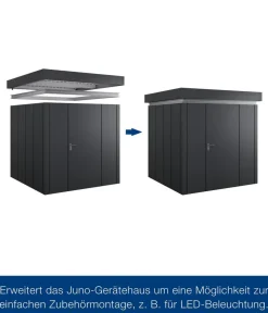 Hörmann Juno Multifunktionsprofil für JFD14, ca. B310/T310 cm Silber Best