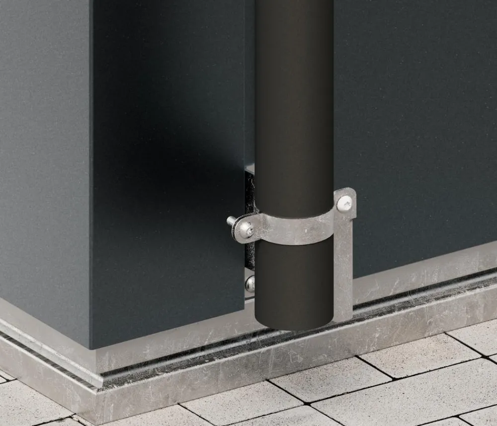 Hörmann Kunststoff-Schlauchset 1 1/4", 2 Stk. Silber Discount