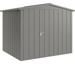 Hörmann Metallgerätehaus Juno JSD9 M-Sk Motiv Modern, ca. B285/H227/T237 cm Graualuminium Discount