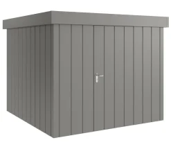 Hörmann Gartenhäuser & Gerätehäuser > Metallgerätehaus Juno JFD10 M-Sk Motiv Modern, ca. B277/H222/T277 cm