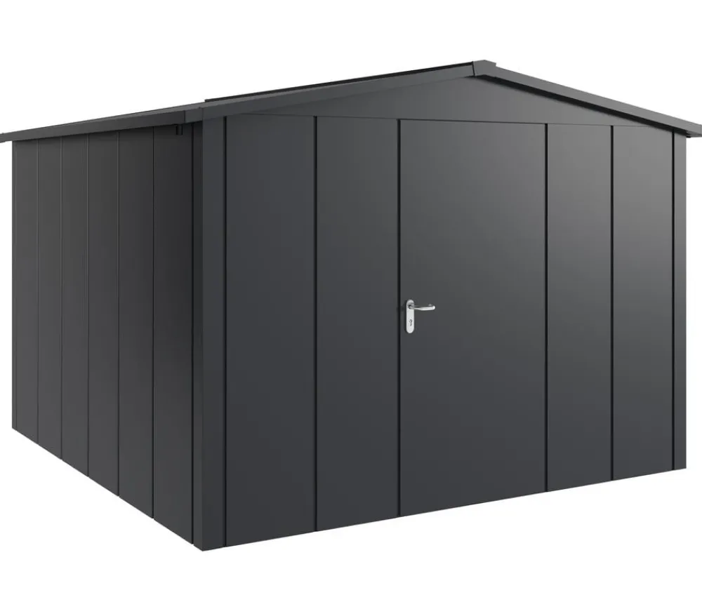 Hörmann Gartenhäuser & Gerätehäuser > Metallgerätehaus Juno JSD14 L-Sk Motiv Design, ca. B333/H231/T325 cm