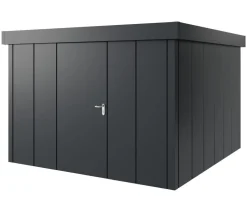 Hörmann Metallgerätehaus Juno JFD14 L-Sk Motiv Design, ca. B325/H222/T325 cm Anthrazit Best