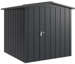 Hörmann Gartenhäuser & Gerätehäuser > Metallgerätehaus Juno JSD5 M-Sk Motiv Modern, ca. B237/H223/T229 cm