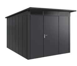 Hörmann Metallgerätehaus Juno JPD11 L-Sk Motiv Design, ca. B277/H232/T358 cm Anthrazit Outlet