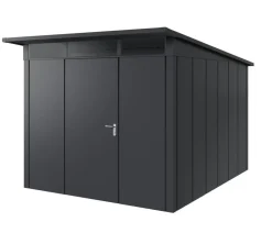 Hörmann Gartenhäuser & Gerätehäuser > Metallgerätehaus Juno JPD7 M-Sk Motiv Modern, ca. B229/H232/T358 cm