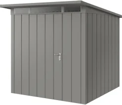 Hörmann Gartenhäuser & Gerätehäuser > Metallgerätehaus Juno JPD5 M-Sk Motiv Modern, ca. B229/H224/T262 cm