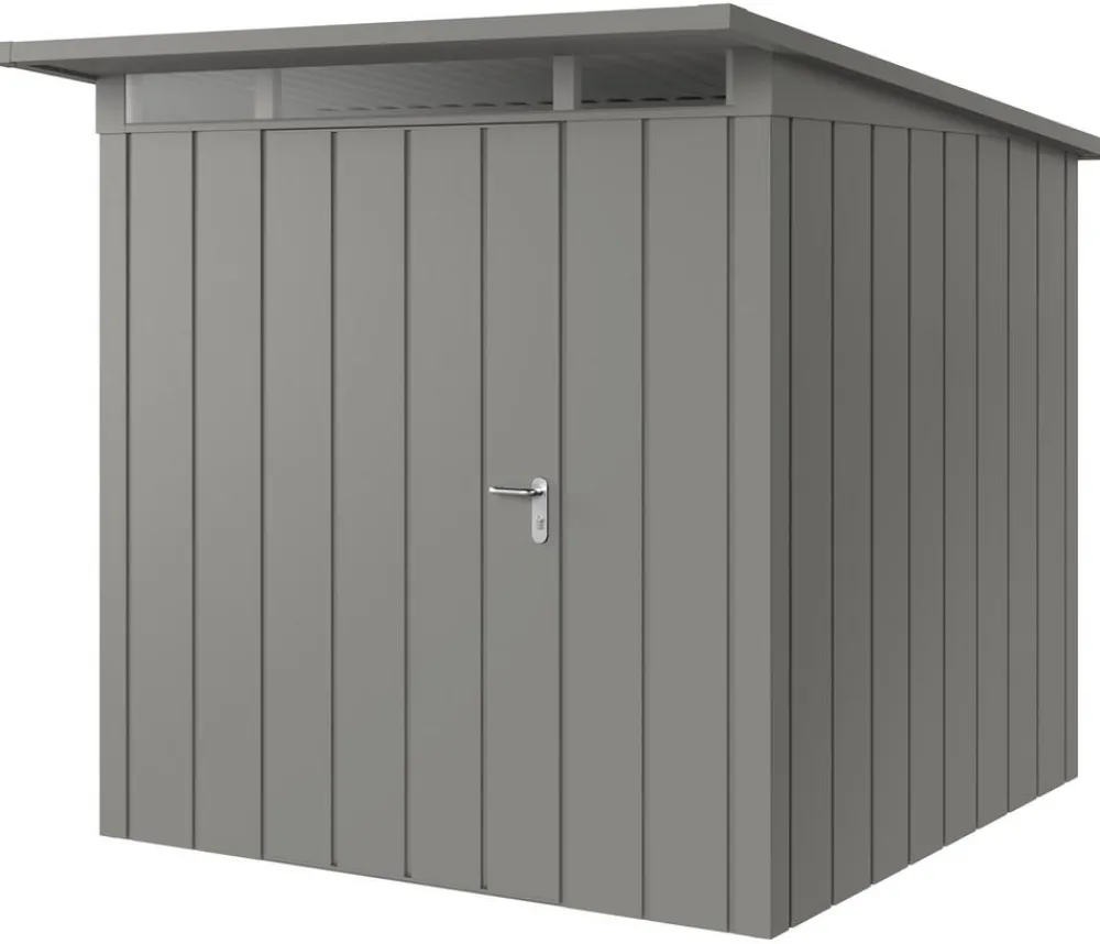 Hörmann Gartenhäuser & Gerätehäuser > Metallgerätehaus Juno JPD5 M-Sk Motiv Modern, ca. B229/H224/T262 cm