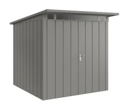Hörmann Gartenhäuser & Gerätehäuser > Metallgerätehaus Juno JPD5 M-Sk Motiv Modern mit Doppeltür, ca. B229/H224/T262 cm