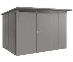 Hörmann Metallgerätehaus Juno JPD12 L-Sk Motiv Design, ca. B325/H224/T262 cm Graualuminium Sale