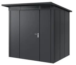 Hörmann Metallgerätehaus Juno JPD4 L-Sk Motiv Design, ca. B229/H224/T214 cm Anthrazit Clearance