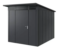 Hörmann Gartenhäuser & Gerätehäuser > Metallgerätehaus Juno JPD6 L-Sk Motiv Design, ca. B229/H232/T310 cm