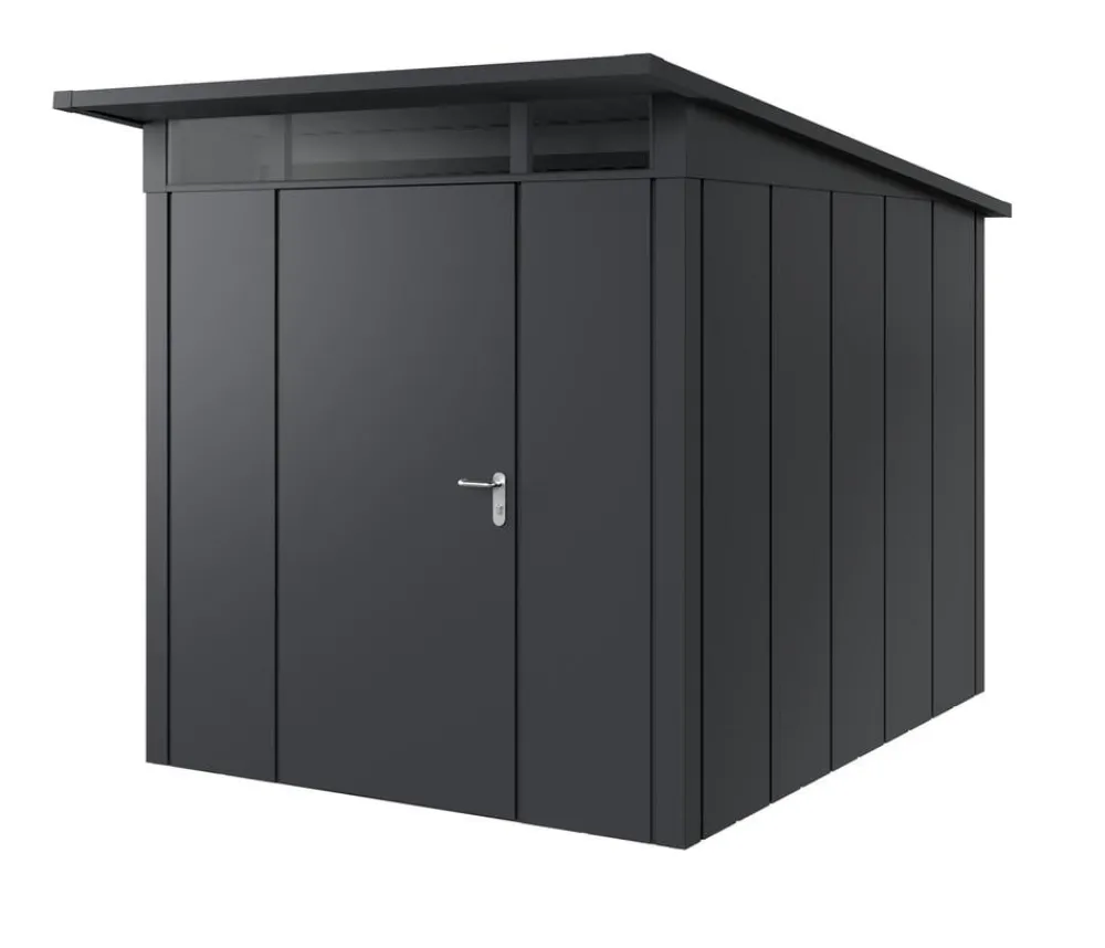 Hörmann Gartenhäuser & Gerätehäuser > Metallgerätehaus Juno JPD6 L-Sk Motiv Design, ca. B229/H232/T310 cm