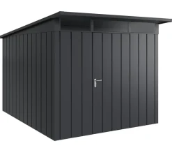 Hörmann Metallgerätehaus Juno JPD11 M-Sk Motiv Modern, ca. B277/H232/T358 cm Anthrazit Best