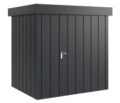 Hörmann Metallgerätehaus Juno JFD4 M-Sk Motiv Modern, ca. B229/H222/T181 cm Anthrazit Discount