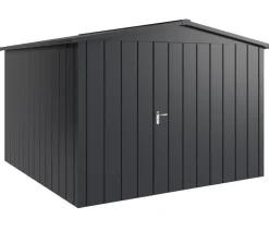 Hörmann Gartenhäuser & Gerätehäuser > Metallgerätehaus Juno JSD14 M-Sk Motiv Modern, ca. B333/H231/T325 cm