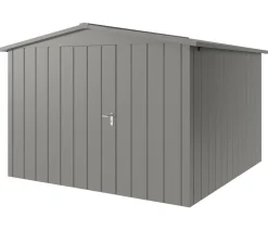 Hörmann Metallgerätehaus Juno JSD14 M-Sk Motiv Modern, ca. B333/H231/T325 cm Graualuminium Best