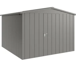 Hörmann Metallgerätehaus Juno JSD14 M-Sk Motiv Modern, ca. B333/H231/T325 cm Graualuminium Best
