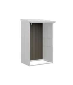 Hörmann Anbauten > Rückwand für Berry-Kaminholzregal Typ 1, ca. B117,3/H188 cm