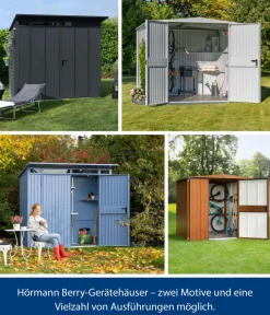 Hörmann Dachzubehör - Set Laubabdeckung Satteldach Typ 2/3 Schwarz