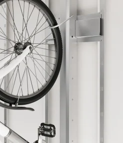 Hörmann Stahl-Fahrradhalter senkrecht Silber Hot