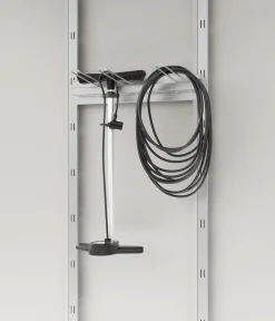 Hörmann Zubehör & Ausstattung > Stahl-Gerätehalter kurz, ca. B47 cm