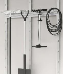 Hörmann Zubehör & Ausstattung > Stahl-Gerätehalter lang, ca. B96 cm