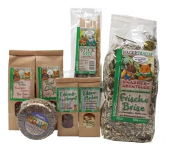 HUGRO® Nagersnacks - Snack-Set, 7-teilig