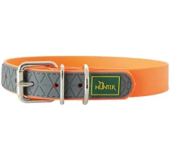HUNTER® Hundehalsbänder & Geschirre - Hundehalsband Convenience, neonfarben Orange