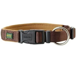 HUNTER® Hundehalsband Neopren Vario Plus Braun