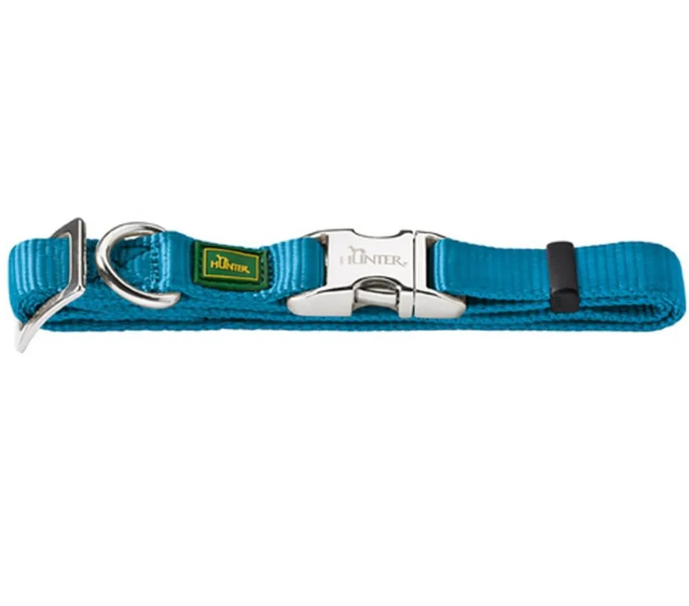 HUNTER® Hundehalsbänder & Geschirre - Hundehaband Vario Baic Au trong, petro Türkis