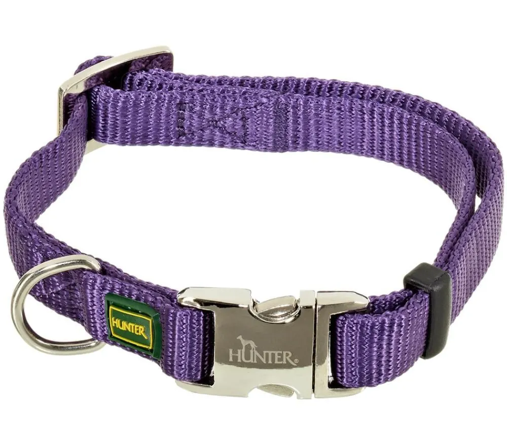 HUNTER® Hundehalsbänder & Geschirre - HUNTER Hundehaband Vario Baic Au trong, vioett Lila